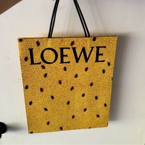 Loewe Shopping Bag - AUTHENTIC - Yellow/Black